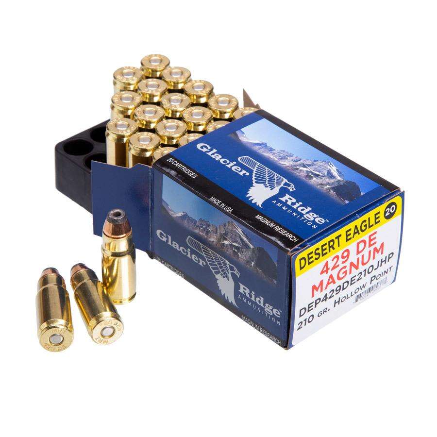 Ammunition Magnum Research Ready Series DESERT EAGLE.429DE 210-grain JHP 20RDS • Model: Ready Series